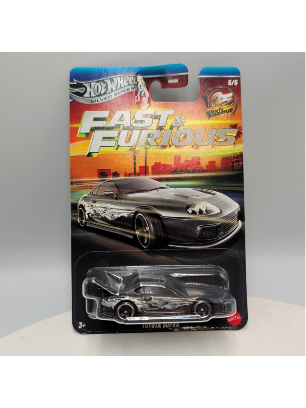 Hot Wheels Silver Series The Fast and the Furious Toyota Supra CHASE Spectra